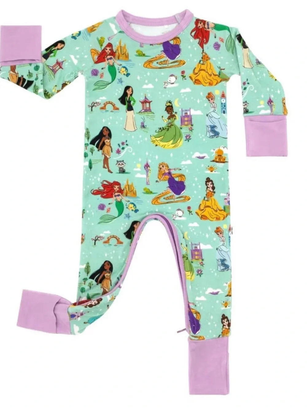 Little Sleepies Princess Dreams Crescent Zippy